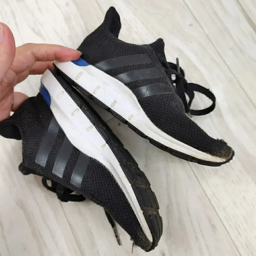 adidas black red